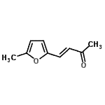 CAS 登录号：66434-99-9， (3E)-4-(5-甲基-2-呋喃基)-3-丁烯-2-酮