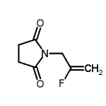 CAS#: 664342-14-7, 1-(2-Fluoro-2-propen-1-yl)-2,5-pyrrolidinedione