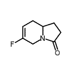 CAS#: 664342-17-0, 6-Fluoro-1,5,8,8a-tetrahydro-3(2H)-indolizinone