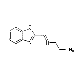 CAS#: 66480-75-9, (E)-1-(1H-Benzimidazol-2-yl)-N-propylmethanimine