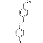 CAS 登录号：665014-55-1， 4-[(4-乙基苄基)氨基]苯酚