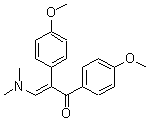 CAS 登录号：66521-59-3， 3-(二甲基氨基)-1,2-二(4-甲氧基苯基)-2-丙烯-1-酮