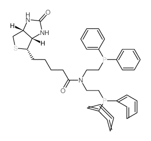 CAS#: 66561-97-5, (3aalpha,4beta,6aalpha)-N,N-Bis[2-(Diphenylphosphino)Ethyl]Hexahydro-2-Oxo-1H-Thieno[3,4-d)Imidazole-4-Pentanamide 