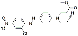 CAS#: 6657-37-0, Methyl N-[4-[(2-Chloro-4-Nitrophenyl)Azo]Phenyl]-N-(2-Cyanoethyl)-beta-Alaninate