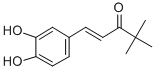 CAS 登录号：66596-39-2， 1-(3,4-二羟基苯基)-4,4-二甲基-1-戊烯-3-酮