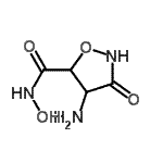 CAS#: 66619-96-3, 4-Amino-N-hydroxy-3-oxo-1,2-oxazolidine-5-carboxamide