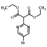 CAS#: 66621-92-9, Diethyl (5-bromo-2-pyrimidinyl)malonate