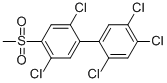 CAS#: 66640-61-7, 4-Methylsulfonyl-2,2',4',5,5'-Pentachlorobiphenyl