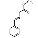 CAS 登录号：66646-88-6， 甲基(E)-N-亚苄基甘氨酸酯