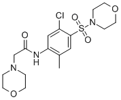 CAS#: 66647-76-5, N-(5-Chloro-2-Methyl-4-(4-Morpholinylsulfonyl)Phenyl)-4-Morpholineacetamide