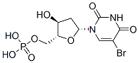 CAS 登录号：6666-38-2， 5-溴-2'-脱氧尿苷 5'-单磷酸酯
