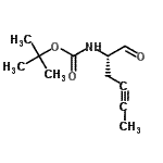 CAS#: 666718-90-7, 2-Methyl-2-propanyl [(2S)-1-oxo-4-hexyn-2-yl]carbamate