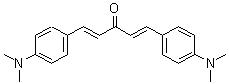 CAS 登录号：6673-14-9， 1,5-二[4-(二甲基氨基)苯基]-1,4-戊二烯-3-酮