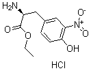 CAS 登录号：66737-54-0， 3-硝基-L-酪氨酸乙酯盐酸盐(1:1)
