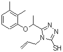 CAS 登录号：667413-66-3， 4-烯丙基-5-[1-(2,3-二甲基苯氧基)乙基]-4H-1,2,4-三唑-3-硫醇