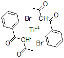 CAS 登录号：66749-01-7， 二溴二(1-苯基-1,3-丁二酮)钛(IV)