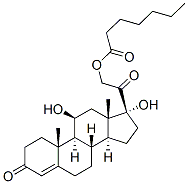CAS#: 6678-15-5, 11beta,17,21-Trihydroxypregn-4-Ene-3,20-Dione 21-Heptanoate