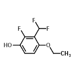 CAS 登录号：667899-92-5， 3-(二氟甲基)-4-乙氧基-2-氟苯酚
