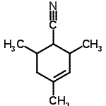 CAS#: 66848-43-9, 2,4,6-Trimethyl-3-cyclohexene-1-carbonitrile