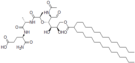 CAS#: 66880-80-6, 6-O-(2-Tetradecylhexadecanoyl)-N-acetylmuramyl-L-alanyl-D-isoglutamine