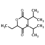 CAS 登录号：668995-64-0， 6-乙基-3,4-二异丙基-2,5-吗啉二酮