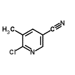 CAS#: 66909-33-9, 6-Chloro-5-methylnicotinonitrile