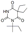 CAS 登录号:66940-81-6, 5,5-二乙基-1-(1,1-二甲基丙基)巴比妥酸