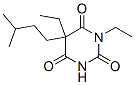 CAS 登录号：66940-86-1， 1,5-二乙基-5-异戊基-2,4,6(1H,3H,5H)-嘧啶三酮