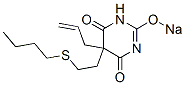 CAS#: 66941-54-6, 5-Allyl-5-[2-(Butylthio)Ethyl]-2-Sodiooxy-4,6(1H,5H)-Pyrimidinedione
