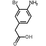 CAS#: 66955-75-7, (4-Amino-3-bromophenyl)acetic acid