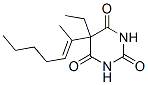 CAS 登录号：66968-84-1， 5-乙基-5-(1-甲基-1-己烯基)-2,4,6(1H,3H,5H)-嘧啶三酮