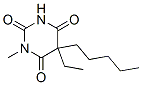 CAS 登录号：66968-91-0， 5-乙基-1-甲基-5-戊基巴比妥酸