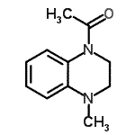 CAS#: 669695-07-2, 1-(4-Methyl-3,4-dihydro-1(2H)-quinoxalinyl)ethanone
