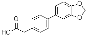 CAS#: 669713-76-2, [4-(1,3-Benzodioxol-5-yl)phenyl]acetic acid