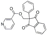 CAS#: 66972-35-8, (2,3-Dihydro-1,3-Dioxo-2-Phenyl-1H-Inden-2-Yl)Methyl Nicotinate