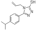CAS#: 669729-26-4, 4-Allyl-5-(4-isopropylphenyl)-4H-1,2,4-triazole-3-thiol