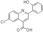CAS#: 669753-96-2, 6-Chloro-2-(2-hydroxyphenyl)-4-quinolinecarboxylic acid