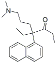 CAS 登录号：6699-11-2， 7-(二甲基氨基)-4-乙基-4-(1-萘基)-3-庚酮