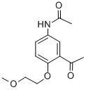 CAS#: 670-64-4, 3'-Acetyl-4'-(2-Methoxyethoxy)Acetanilide