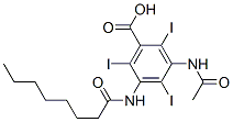 CAS#: 67011-43-2, 3-(Acetylamino)-5-(Octanoylamino)-2,4,6-Triiodobenzoic Acid