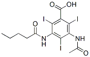 CAS 登录号:67011-44-3, 3-乙酰氨基-2,4,6-三碘-5-戊酰基氨基苯甲酸