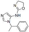 CAS 登录号:67019-78-7, N-(2-恶唑啉-2-基)-1-(1-苯基乙基)-1H-咪唑-5-胺