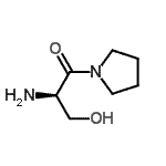 CAS#: 670253-60-8, (2R)-2-Amino-3-hydroxy-1-(1-pyrrolidinyl)-1-propanone