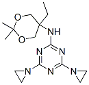 CAS#: 67026-15-7, 4,6-Di(Aziridin-1-Yl)-N-(5-Ethyl-2,2-Dimethyl-1,3-Dioxan-5-Yl)-1,3,5-Triazin-2-Amine