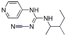 CAS 登录号:67026-47-5, 2-氰基-1-(1,2-二甲基丁基)-3-(4-吡啶基)胍