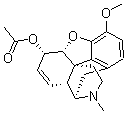 CAS#: 6703-27-1, 7,8-Didehydro-4,5alpha-epoxy-3-methoxy-17-methylmorphinan-6alpha-ol acetate