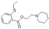 CAS 登录号：67049-46-1， 2-哌啶乙基2-(乙硫基)苯甲酸酯