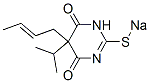 CAS#: 67050-08-2, 5-(2-Butenyl)-5-Isopropyl-2-Sodiothio-4,6(1H,5H)-Pyrimidinedione