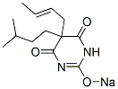 CAS#: 67050-10-6, 5-(2-Butenyl)-5-(3-Methylbutyl)-2-Sodiooxy-4,6(1H,5H)-Pyrimidinedione