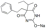 CAS#: 67050-56-0, 5-Sec-Butyl-5-Phenethyl-2-Sodiooxy-4,6(1H,5H)-Pyrimidinedione